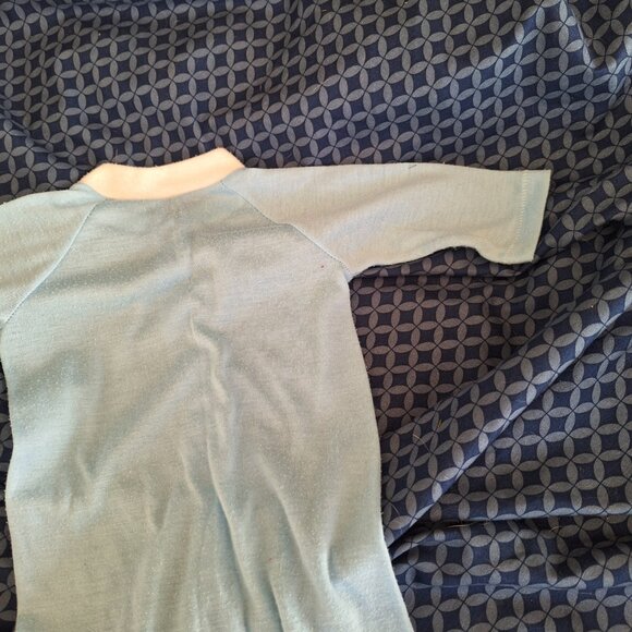 light blue with white collar pajamas - Picture 10 of 11